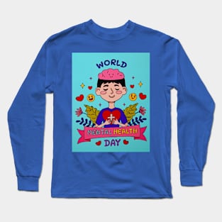 Mental Health Awareness Day Long Sleeve T-Shirt